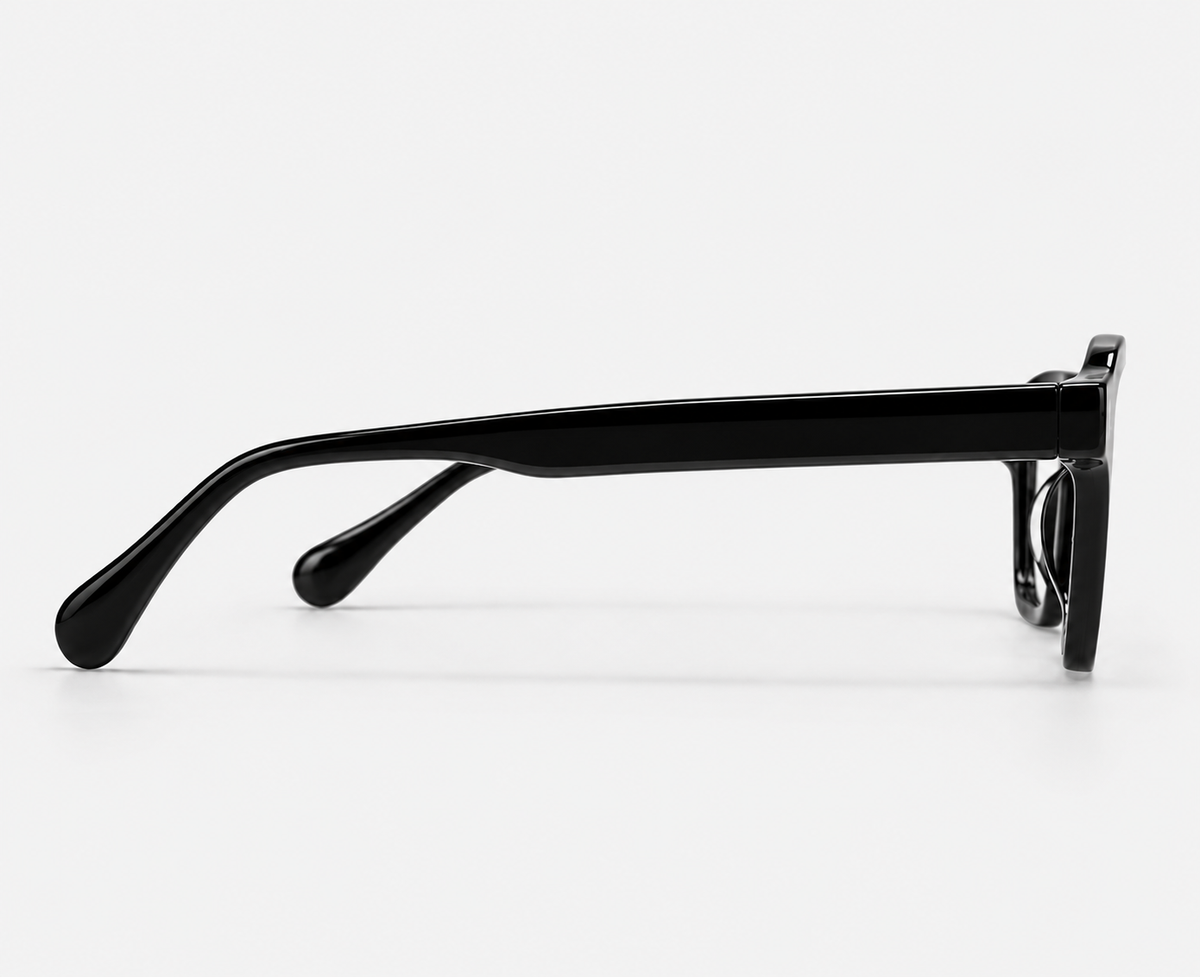 Hugo Boss 1457 086 Black Square Eyeglasses – 50-22-145