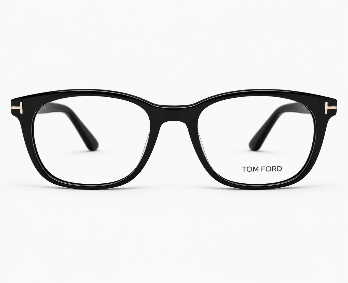 Tom Ford RB2180 C1 Black Square Eyeglasses – 51-20-145