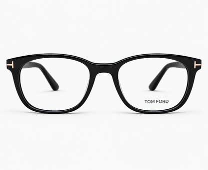 Tom Ford RB2180 C1 Black Square Eyeglasses – 51-20-145