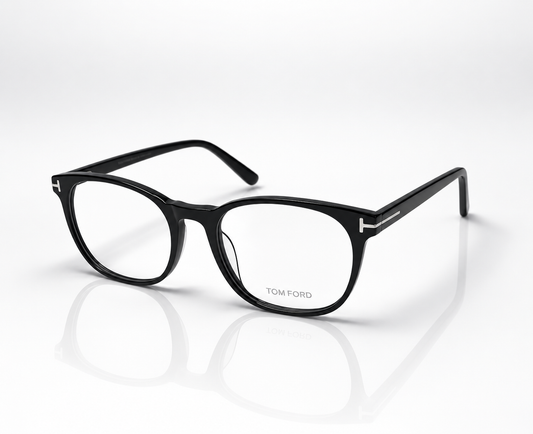 Tom Ford RB2180 C1 Black Square Eyeglasses – 51-20-145