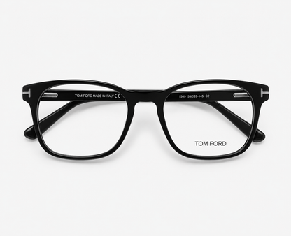 Tom Ford RB2180 C1 Black Square Eyeglasses – 51-20-145