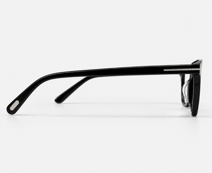 Tom Ford RB2180 C1 Black Square Eyeglasses – 51-20-145
