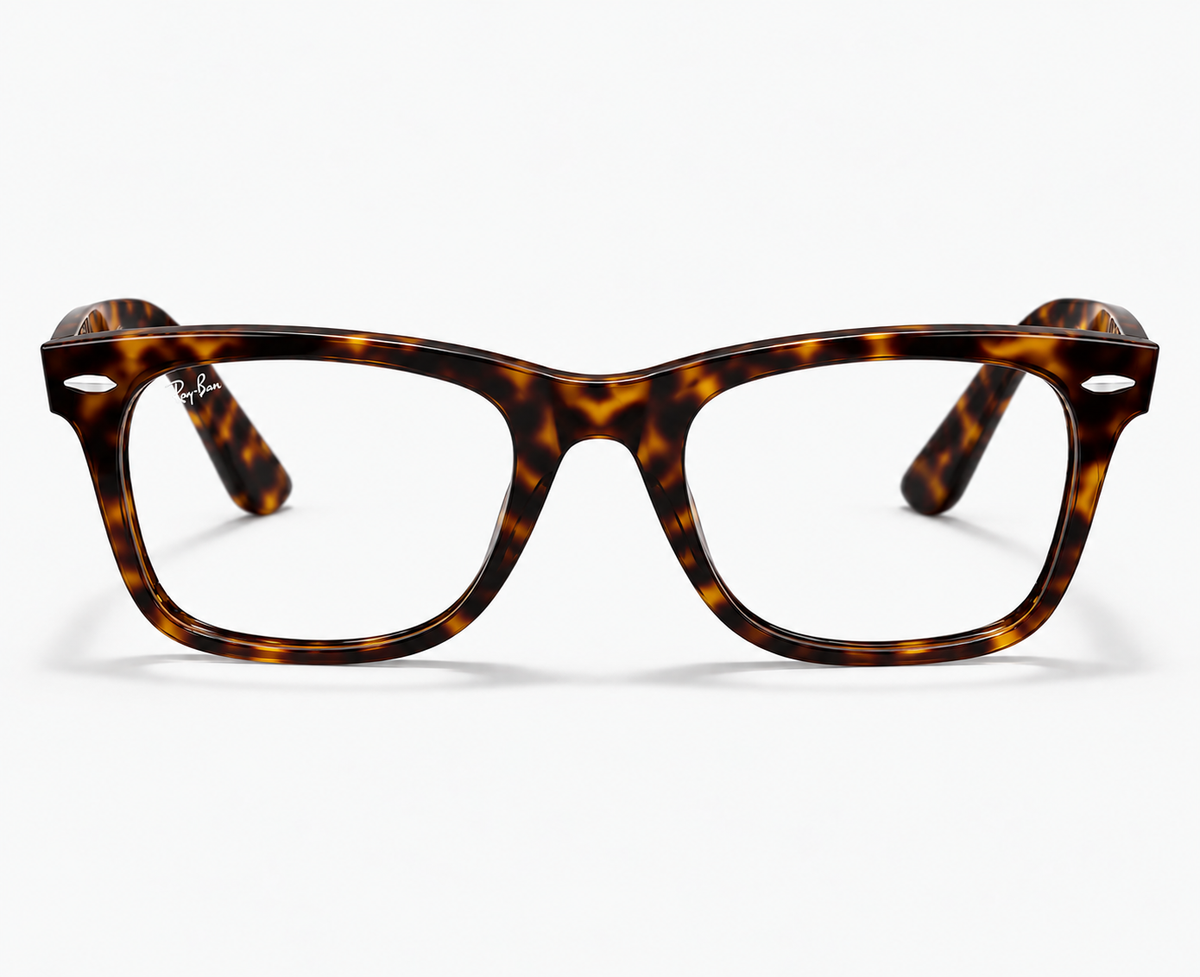 Ray-Ban RB5121 2000 Tortoise Acetate Wayfarer Eyeglasses – 50-22-150