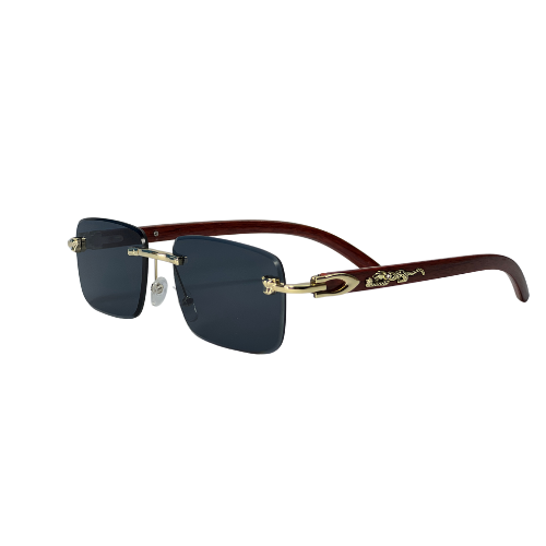 Cartier Wooden Frame Black Shade