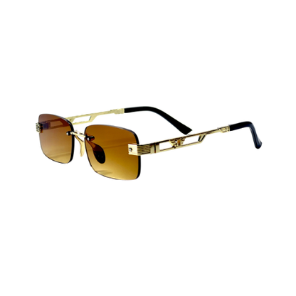 Cartier Gold Frame Gold Shade