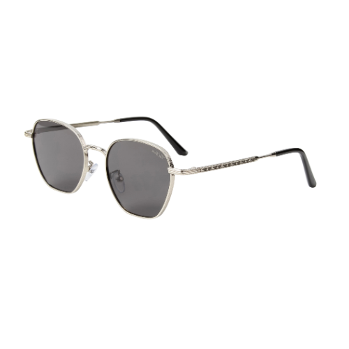 ROUNDED SQUARE SUNGLASSES BLACK SHADE