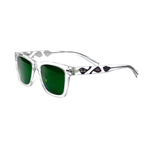Ray-Ban Polished Transparent Green Shade