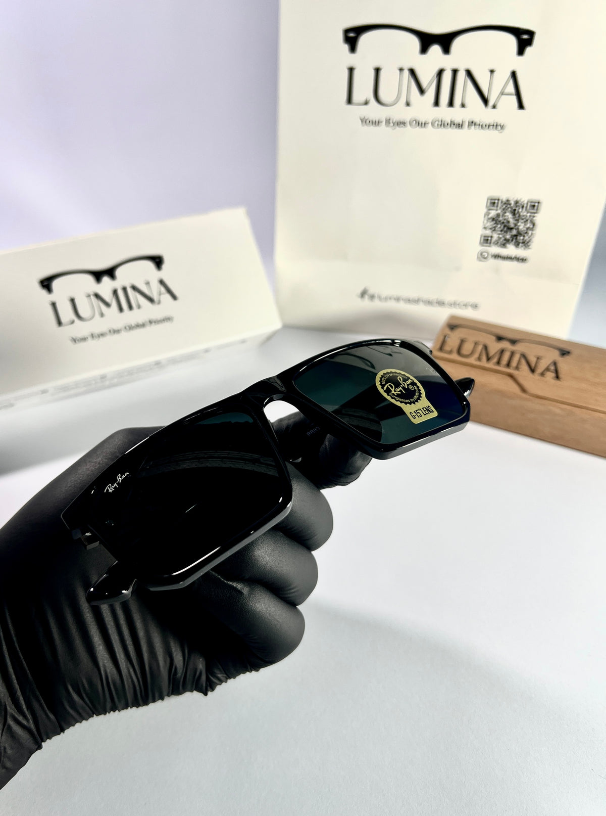 Ray-Ban Black Shade itlay