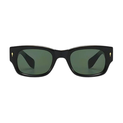 Lexi Square Sunglasses Black with Tortoise Detailing
