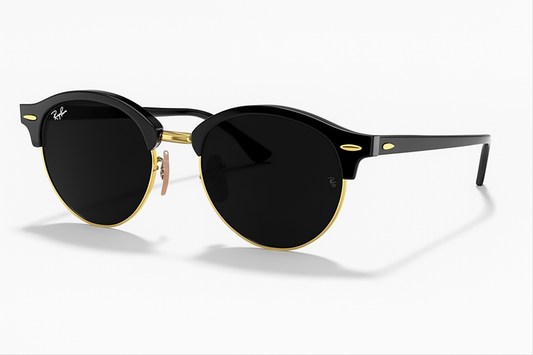 Ray-Ban Clubround Classic Polished Black | Unisex